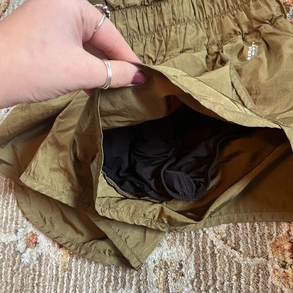 FP Movement by Free People Green High Waist Shorts - Picture 5 of 5